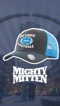 Detroit Football Grey/Blue Trucker Hat