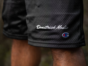Black Champion Domitrick Media Shorts (Adult)